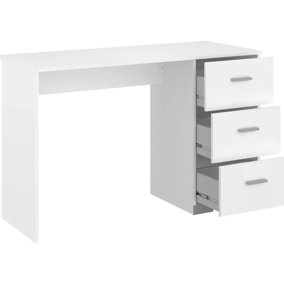 Bureau Timo - wit - 75,5x120x50 cm