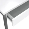 Bureau Wit Hoogglans - 100x50x75cm - Function Plus