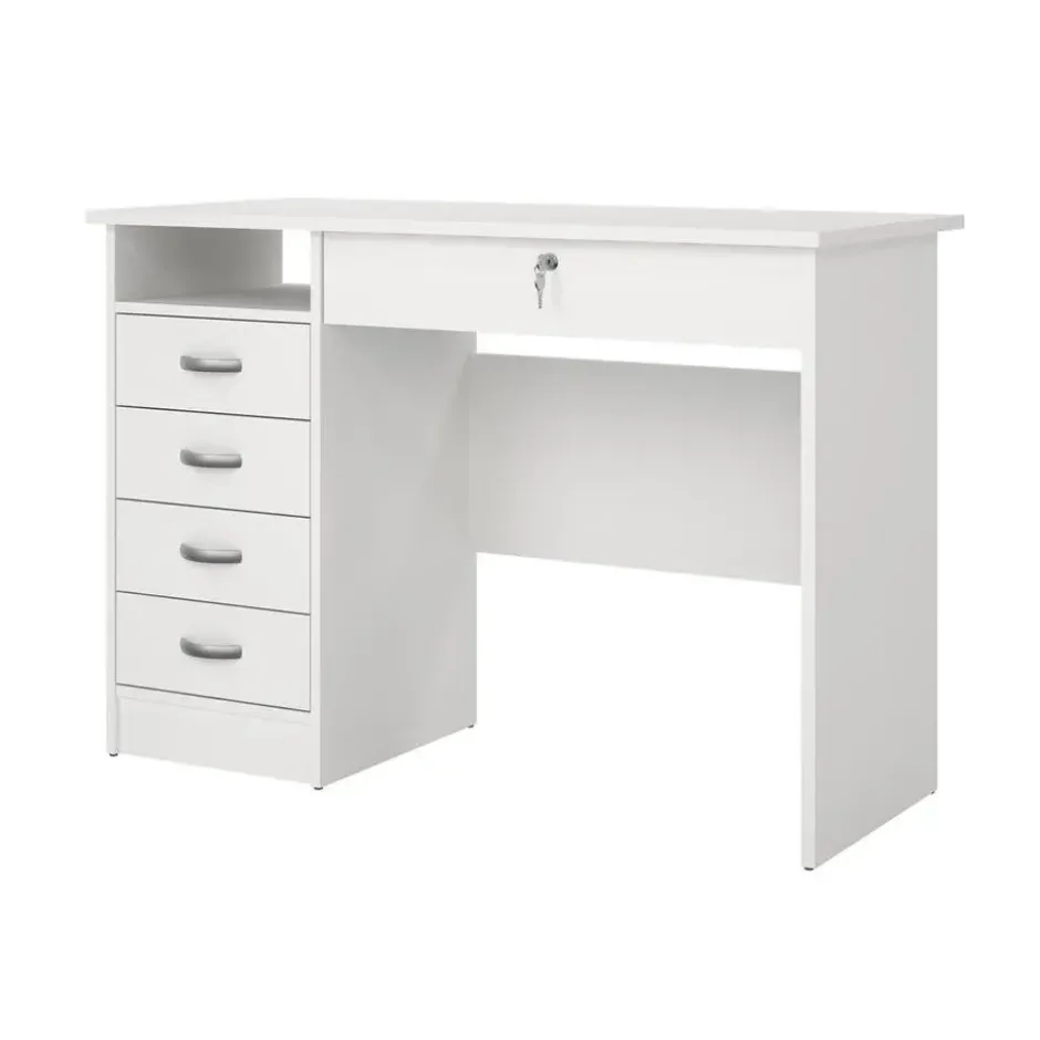 Bureau Wit - 110x75x50cm - Function Plus