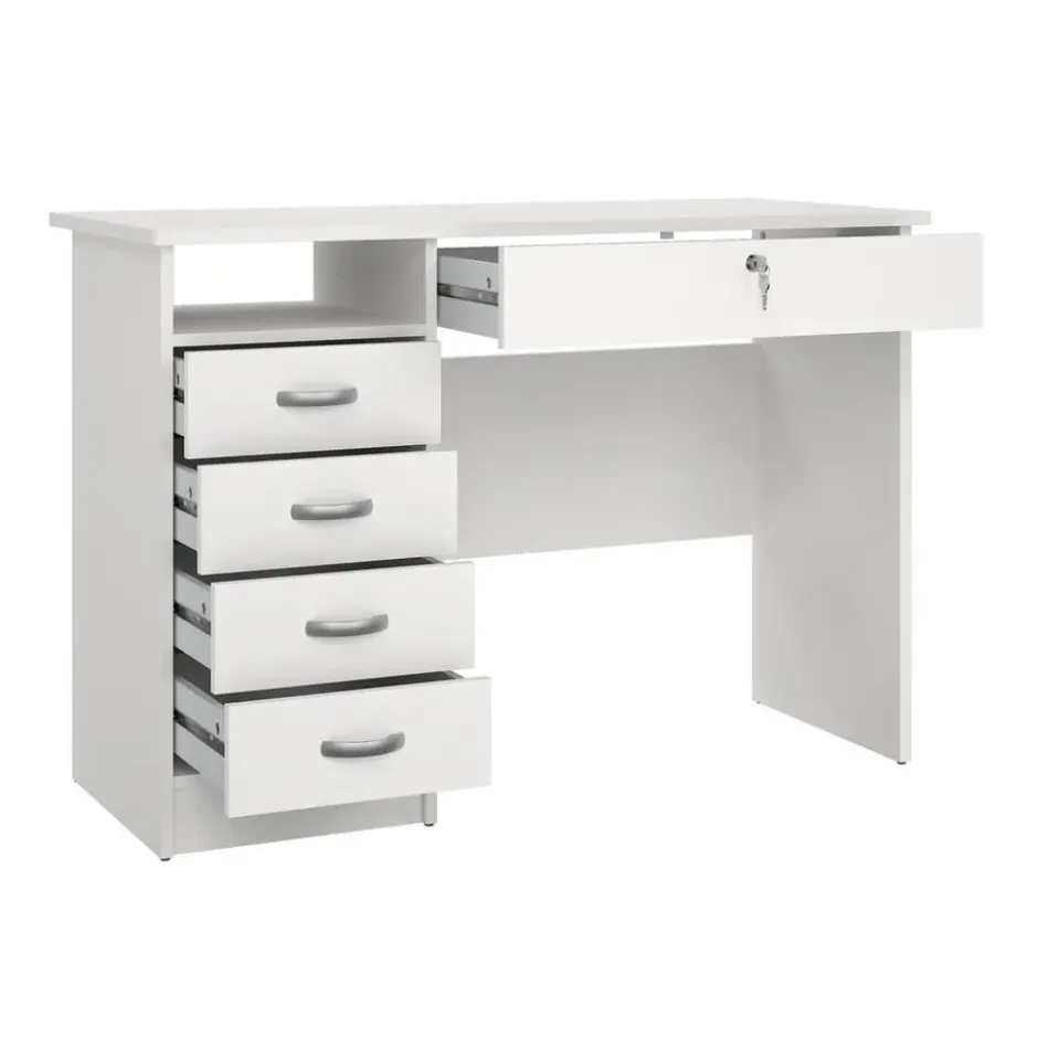 Bureau Wit - 110x75x50cm - Function Plus
