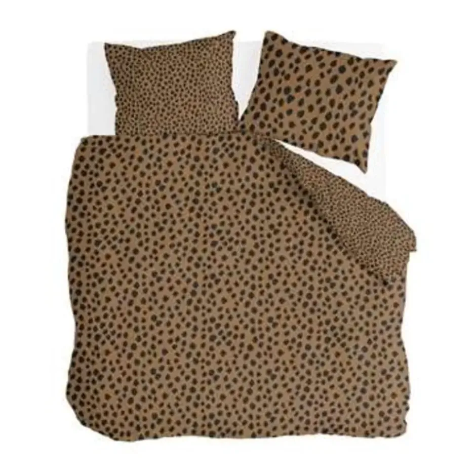 Byrklund - Dekbedovertrek Go Wild - 200x220 cm - Cognac