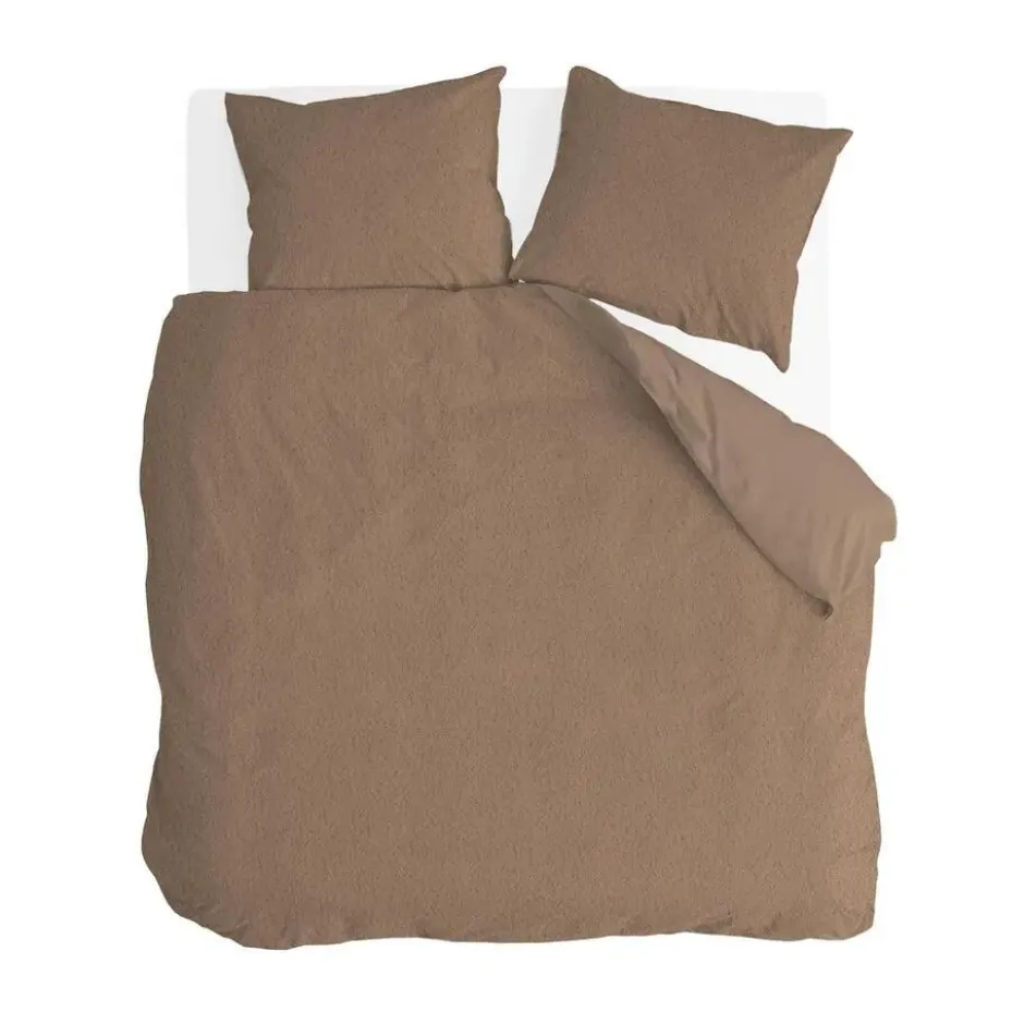 Byrklund - Dekbedovertrek Soft & Fluffy - 200x220 cm - Taupe
