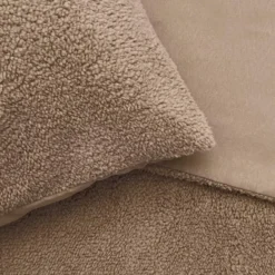 Byrklund - Dekbedovertrek Soft & Fluffy - 240x220 cm - Taupe