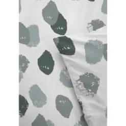 Byrklund - Dekbedovertrek Spotty Animal - 140x220 cm - Groen