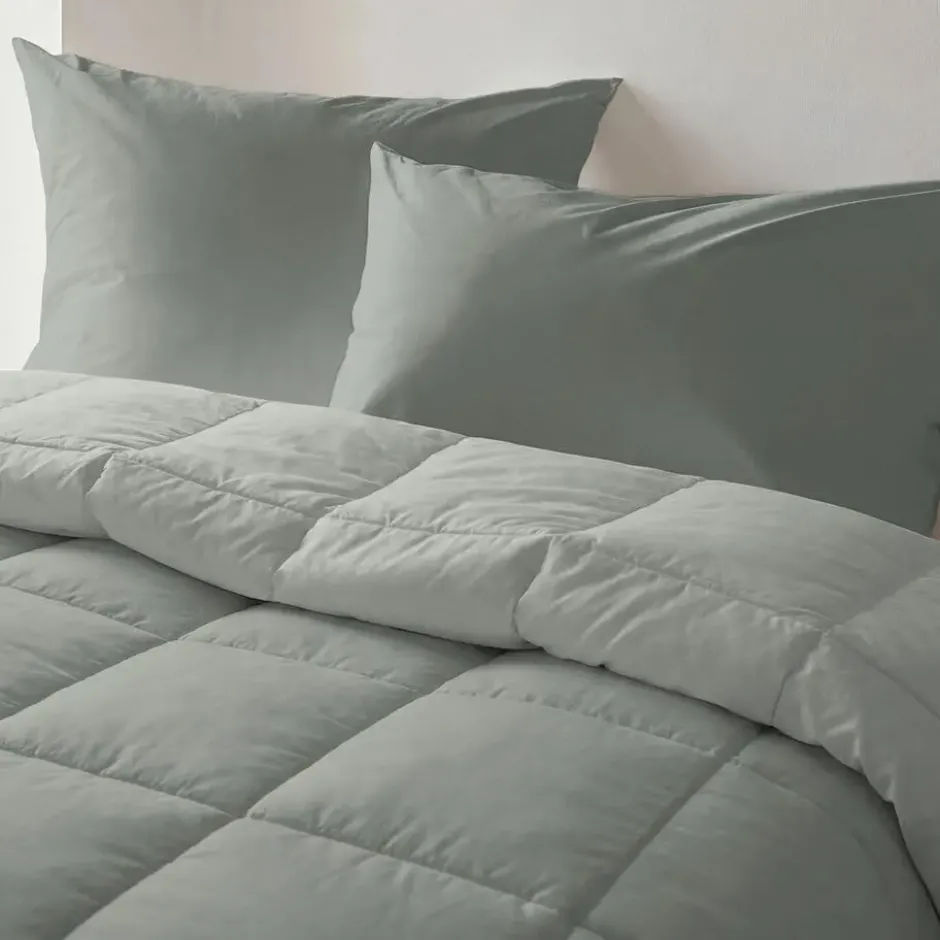 Byrklund - Dekbed zonder overtrek Wash & Rest - 140x200 cm - Groen