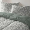 Byrklund - Dekbed zonder overtrek Clean Leaves - 140x200 cm - Groen