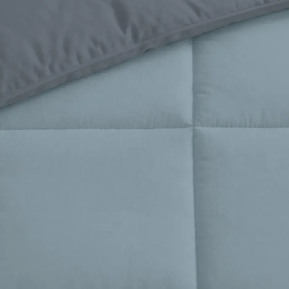Byrklund - Dekbed zonder overtrek Wash & Rest - 200x200 cm - Blauw