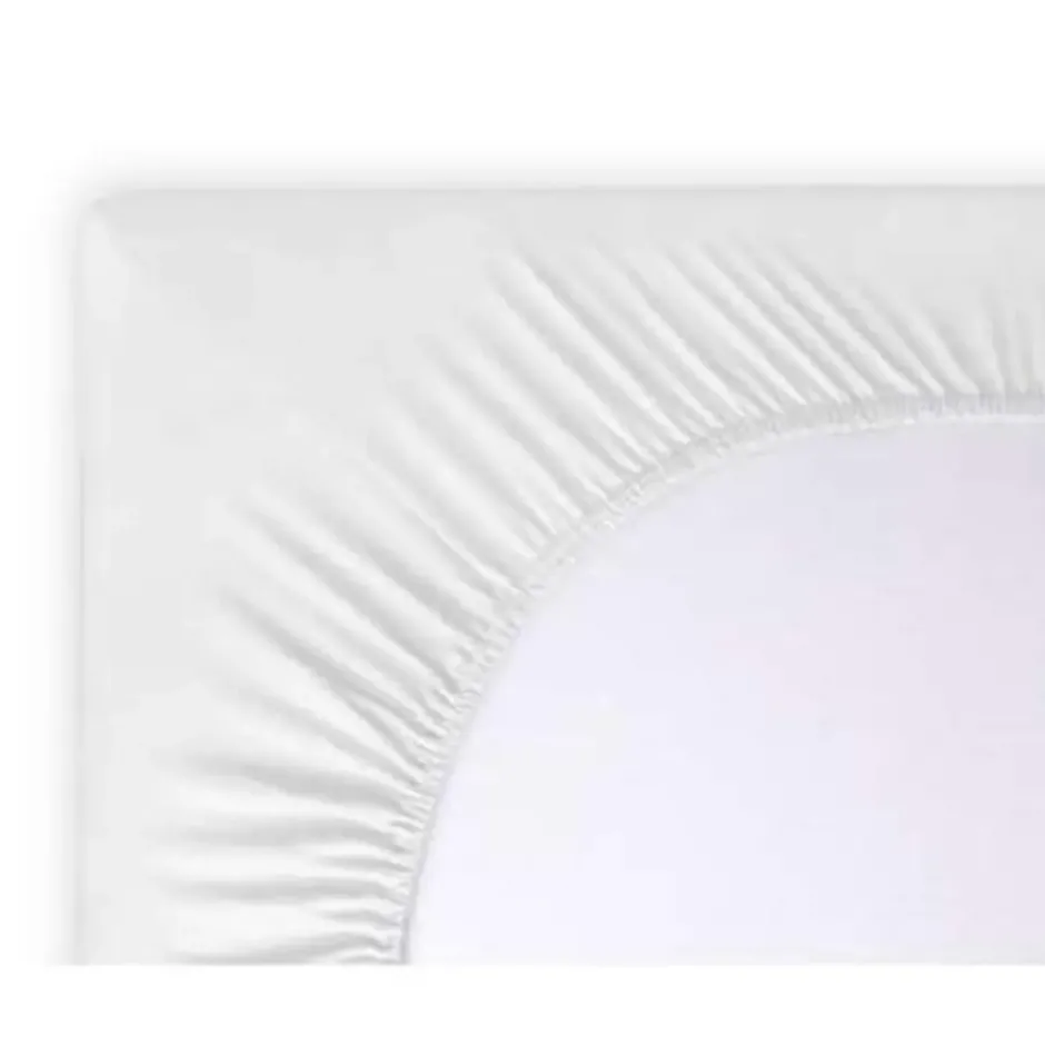 Byrklund - Hoeslaken Jersey - 90x200 cm - Wit