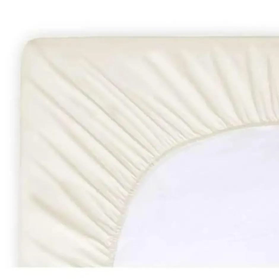 Byrklund - Hoeslaken Katoen - 180x220 cm - Off White