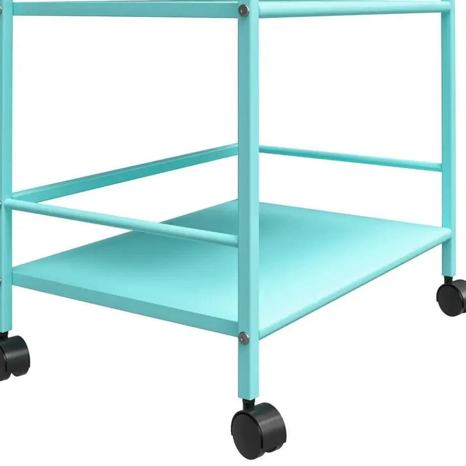 Cache - Metalen rolwagen mint
