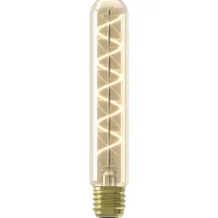 Calex LED buislamp - T32x185 - goudkleur - E27 - 2,5W - 136LM - dimbaar