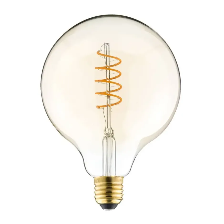 Calex LED Globe - G125 - goudkleur - E27 - 3,8W - 250LM - dimbaar