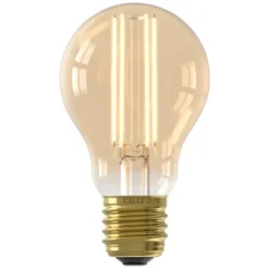 Calex, LED standaardlamp - goudkleur - E27 - 7.5W