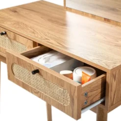 Calicosy - ALIA Kaptafel - Licht hout - 80x39x140 cm