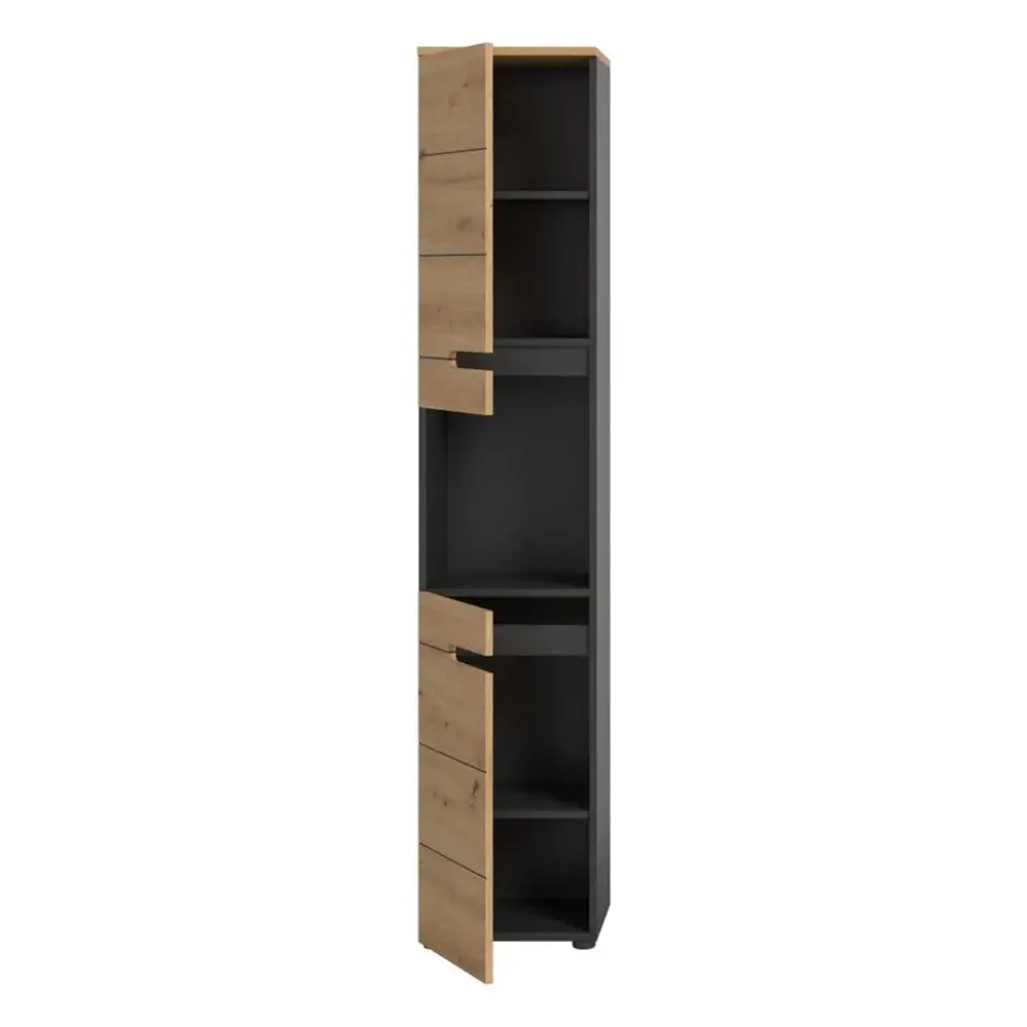Calicosy - Badkamerkast ENO - Licht hout 38x34x193 cm