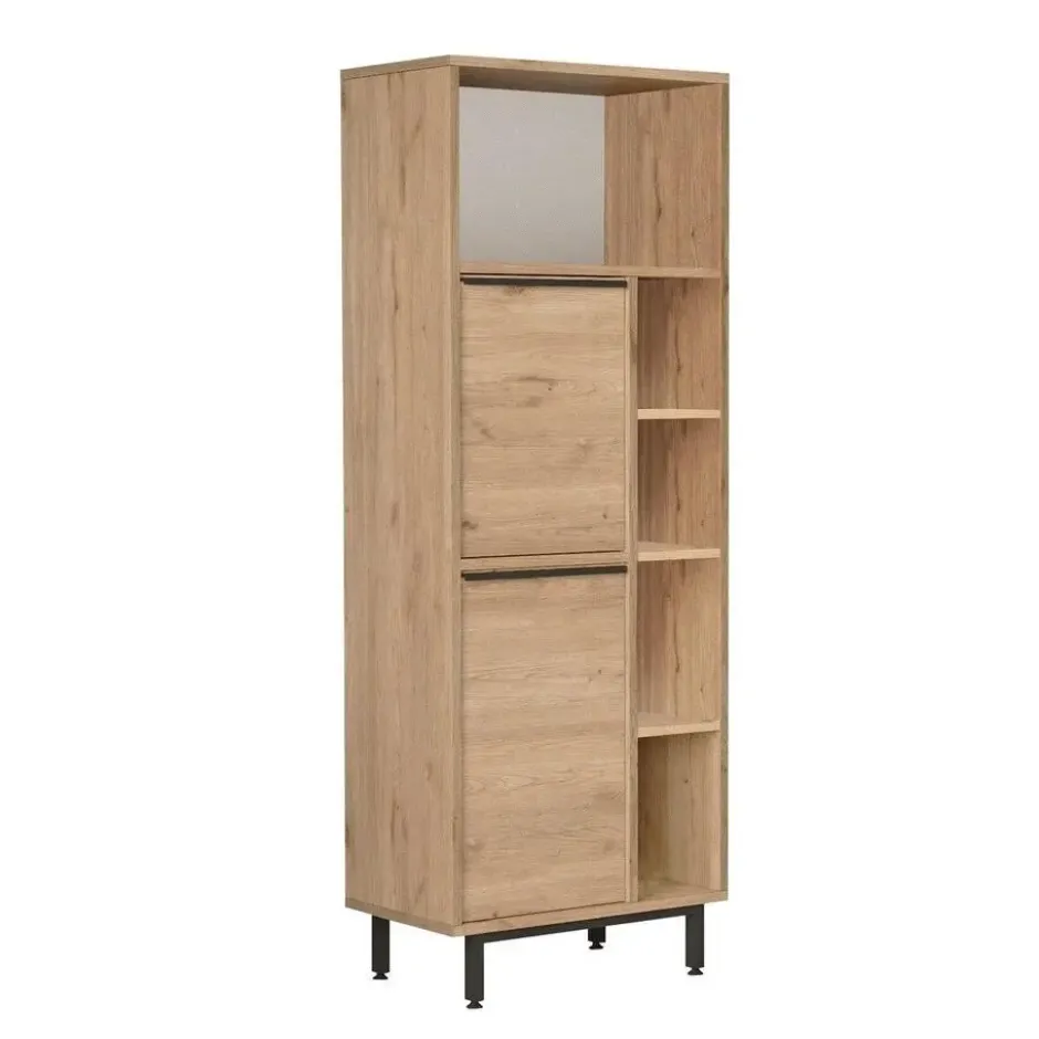 Calicosy - Badkamerkast met 2 deuren - 35,5x60x161,6 cm