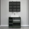 CALICOSY - Badkamerkast met spiegel PUREBLISS - 20x90x80 cm