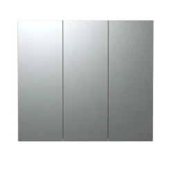 CALICOSY - Badkamerkast met spiegel PUREBLISS - 20x90x80 cm