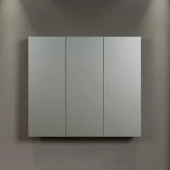CALICOSY - Badkamerkast met spiegel PUREBLISS - 20x90x80 cm