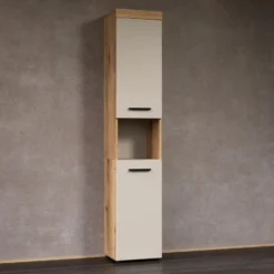 Calicosy - Badkamerkolom, MINA - beige 36x31x184 cm