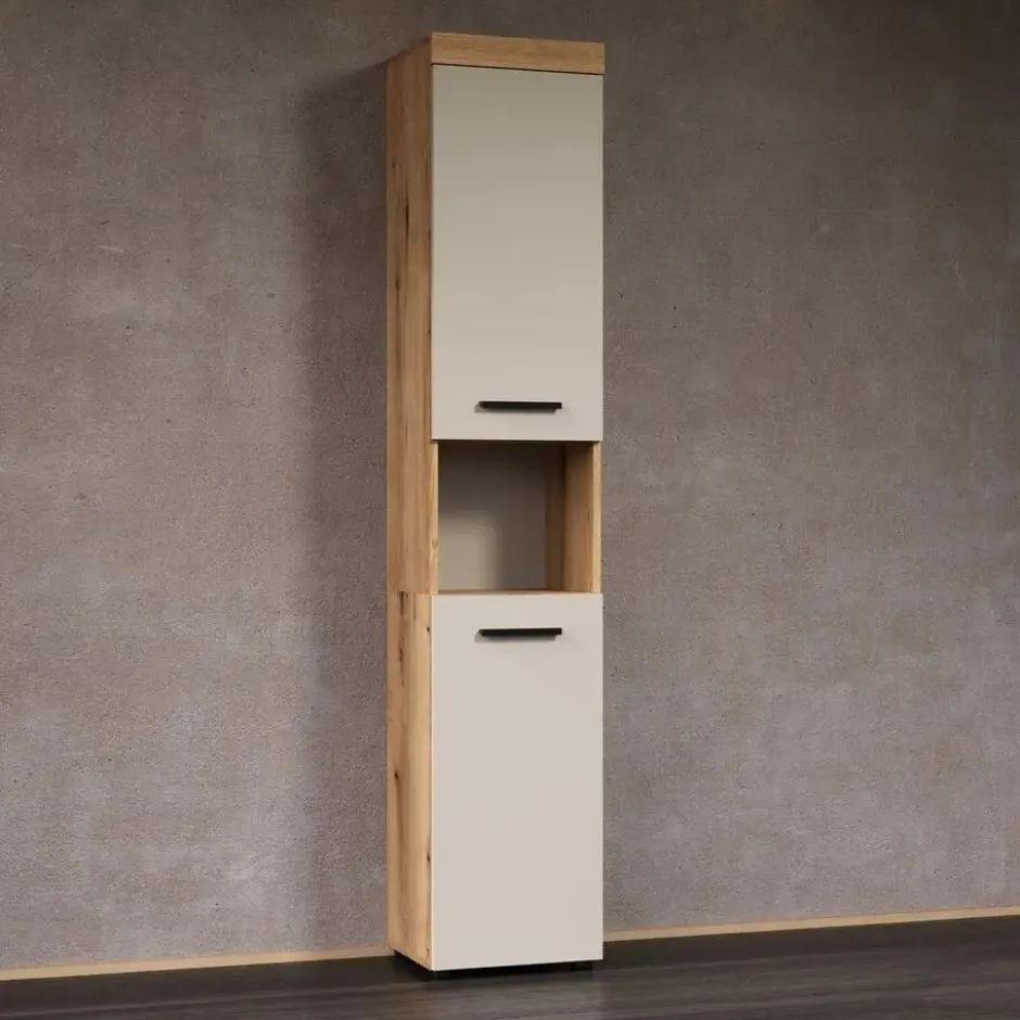 Calicosy - Badkamerkolom, MINA - beige 36x31x184 cm