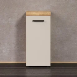 Calicosy - Badkamermeubel MINA - beige 36x31x81 cm