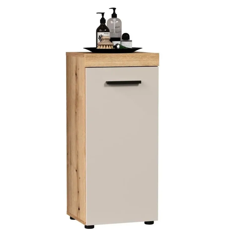 Calicosy - Badkamermeubel MINA - beige 36x31x81 cm