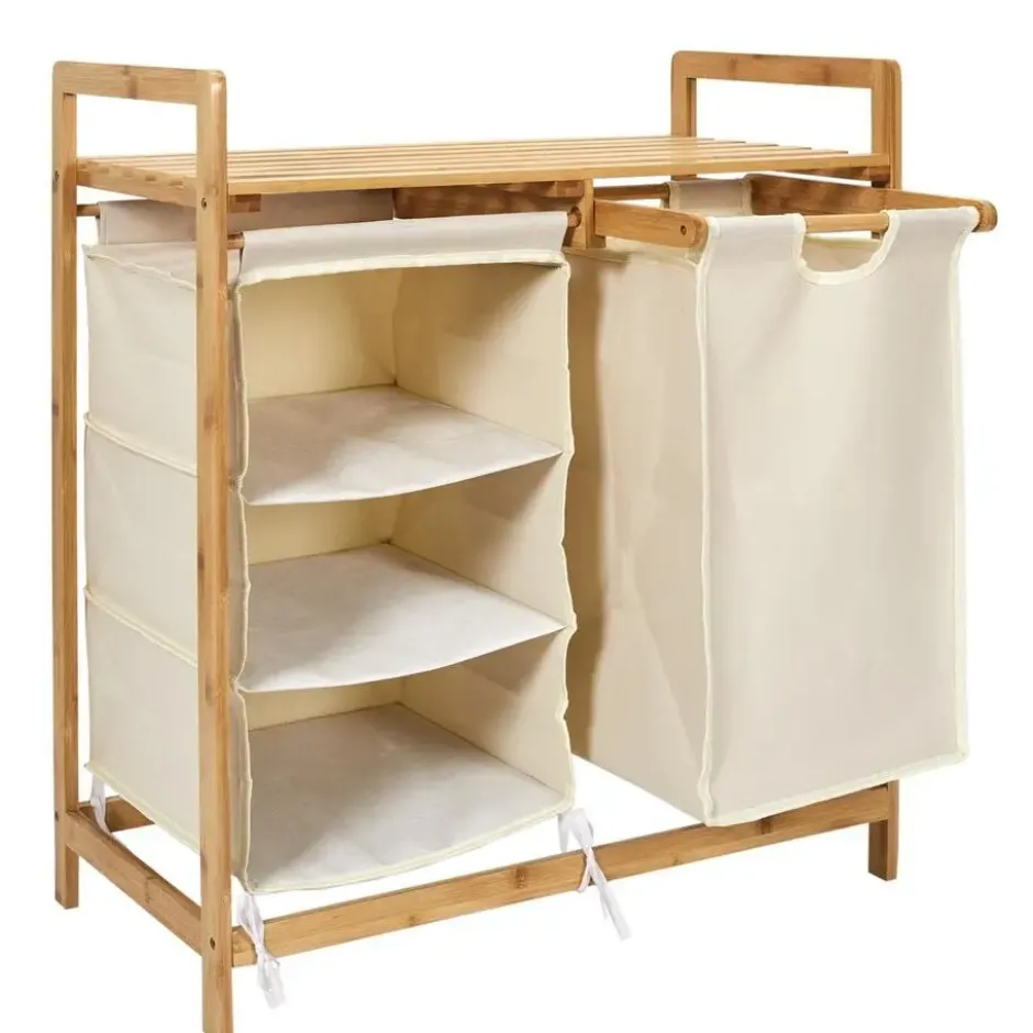 Calicosy - Badkameropberger ELYO - Licht hout 77x38x69,5 cm