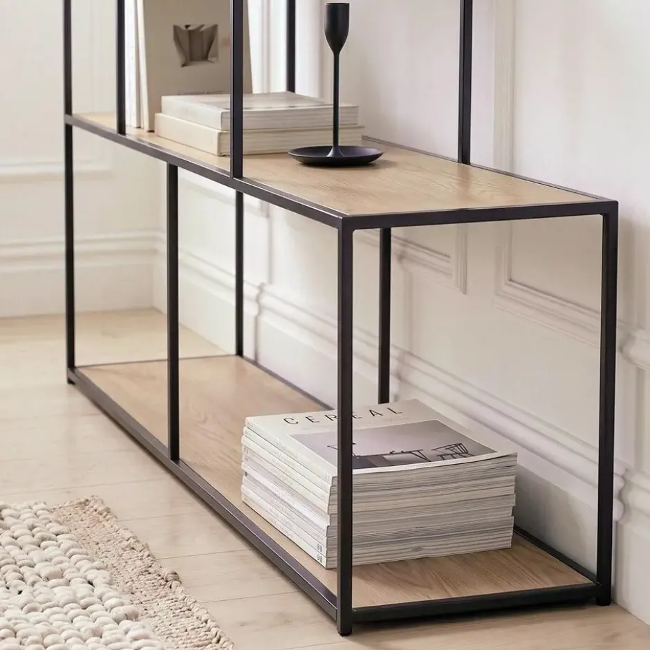 Calicosy - Boekenkast met 5 niveaus Colorado - 30x160x157 cm
