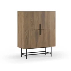 Calicosy - Buffetkast RIMA - donker hout 100x40x128 cm