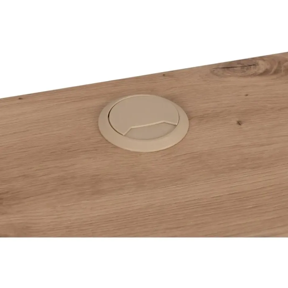 CALICOSY - Bureau PRAGUE - Licht hout - 75x139x139 cm