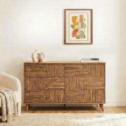 Calicosy - Commode EDEN - Licht hout 120x39x75 cm