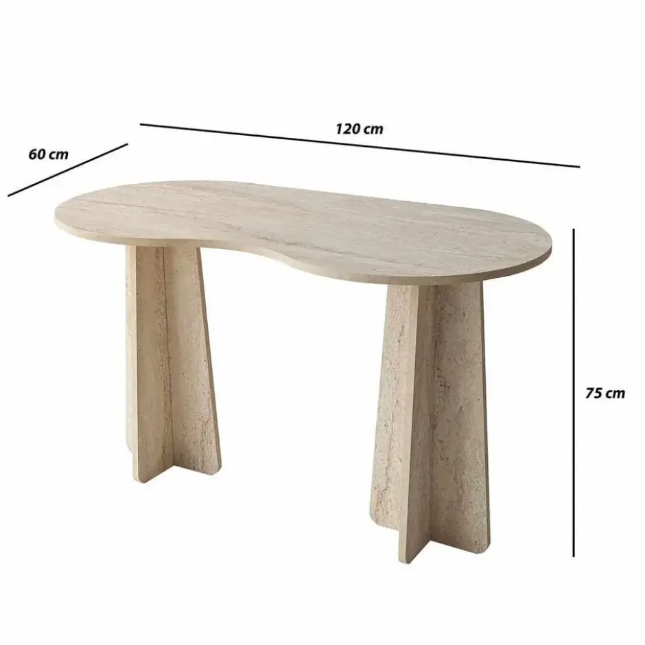 Calicosy - COMO Bureau - Notenhout - 120x60x75 cm