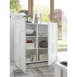 CALICOSY - DAMA Buffet - Wit - 42x121x111 cm