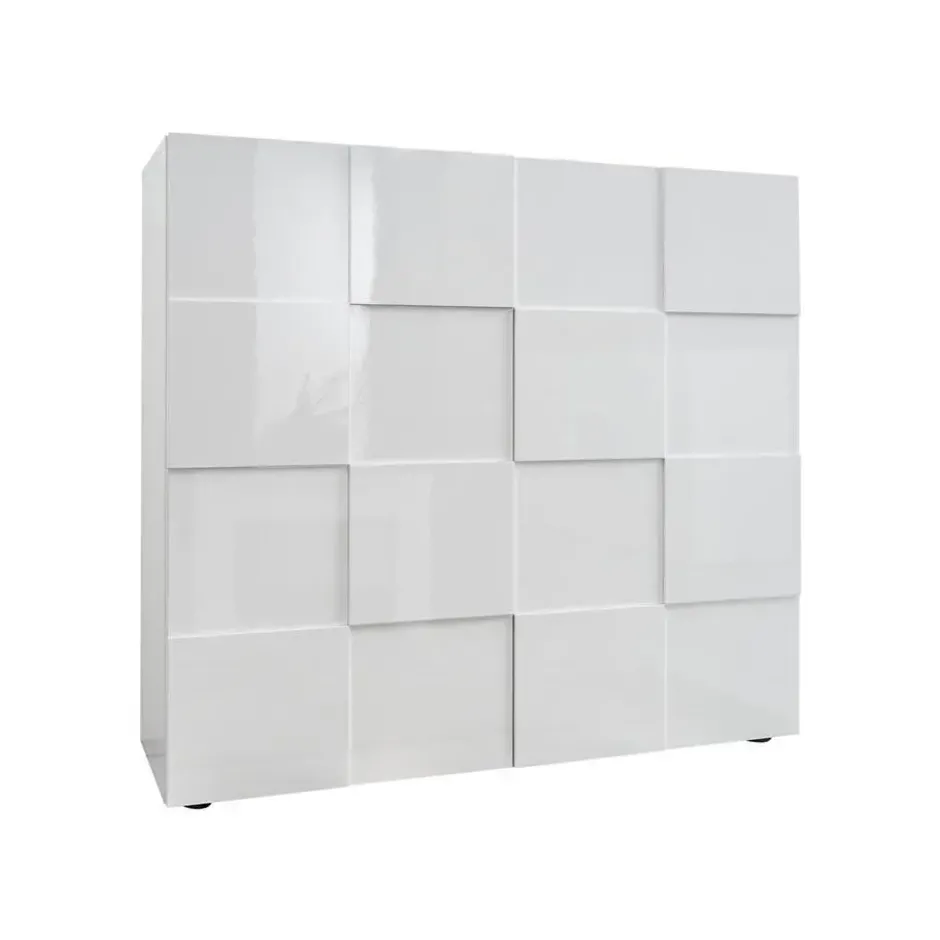 CALICOSY - DAMA Buffet - Wit - 42x121x111 cm