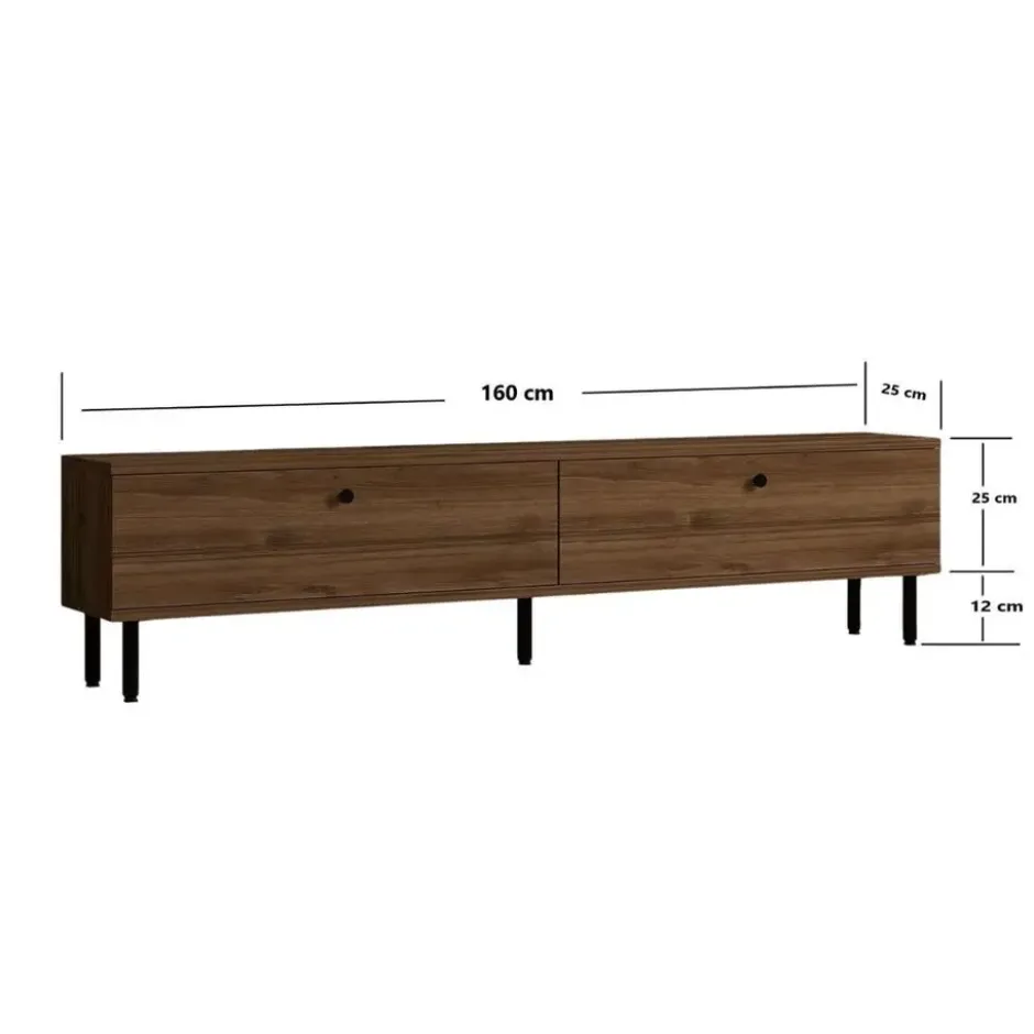 CALICOSY - DINARD Tv-meubel - 25x160x37 cm