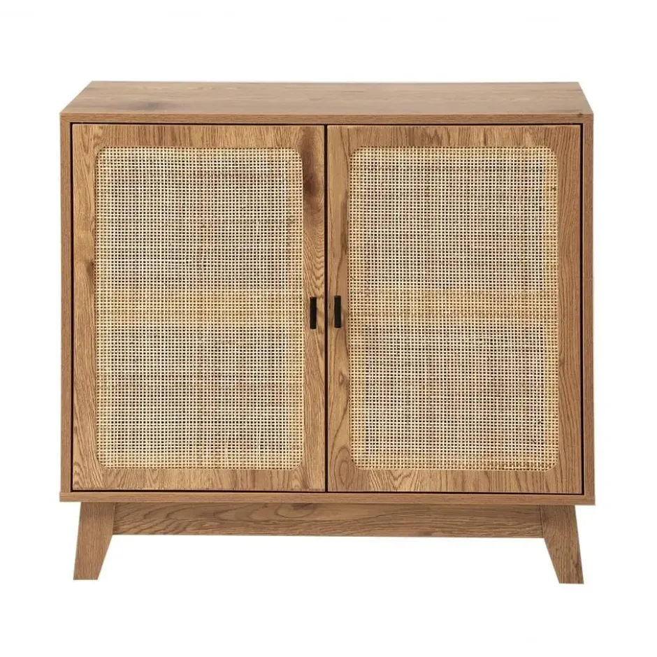 Calicosy - Dressoir ALIA - Donker hout 80x35x75 cm