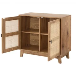 Calicosy - Dressoir ALIA - Donker hout 80x35x75 cm
