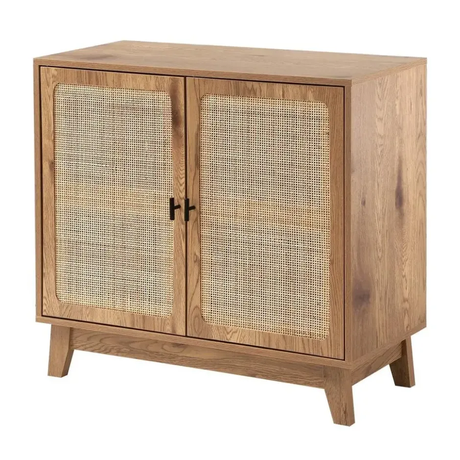 Calicosy - Dressoir ALIA - Donker hout 80x35x75 cm