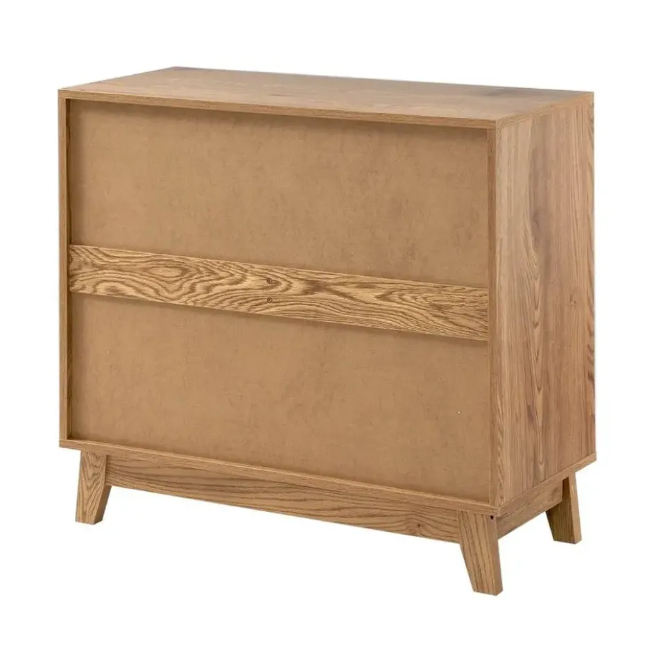 Calicosy - Dressoir ALIA - Donker hout 80x35x75 cm