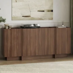 Calicosy - Dressoir ARVEN - Walnoot - 180x45x80 cm