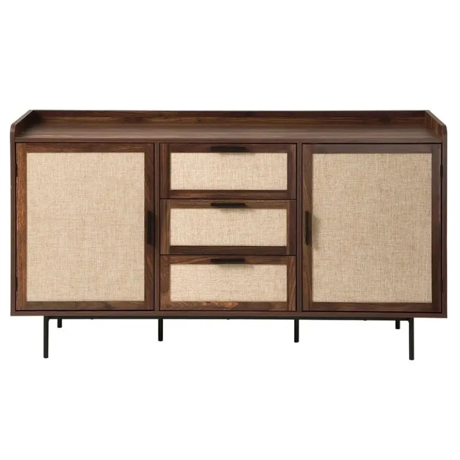 Calicosy - Dressoir JETSON - Bruin - 140x39,5x79 cm