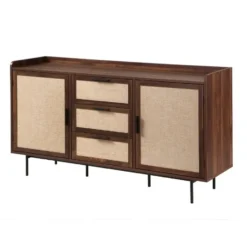 Calicosy - Dressoir JETSON - Bruin - 140x39,5x79 cm