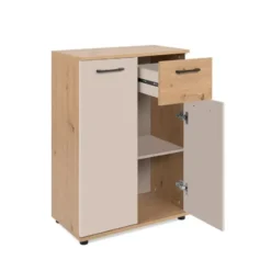 Calicosy - Dressoir LINO - licht hout 60x35x85,5 cm