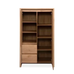 Calicosy - Dressoir SOREN - licht hout 86x40x140 cm
