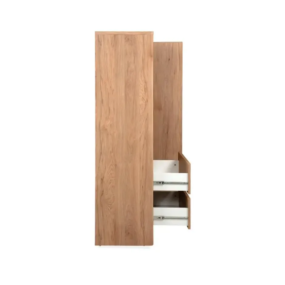 Calicosy - Dressoir SOREN - licht hout 86x40x140 cm