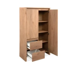 Calicosy - Dressoir SOREN - licht hout 86x40x140 cm