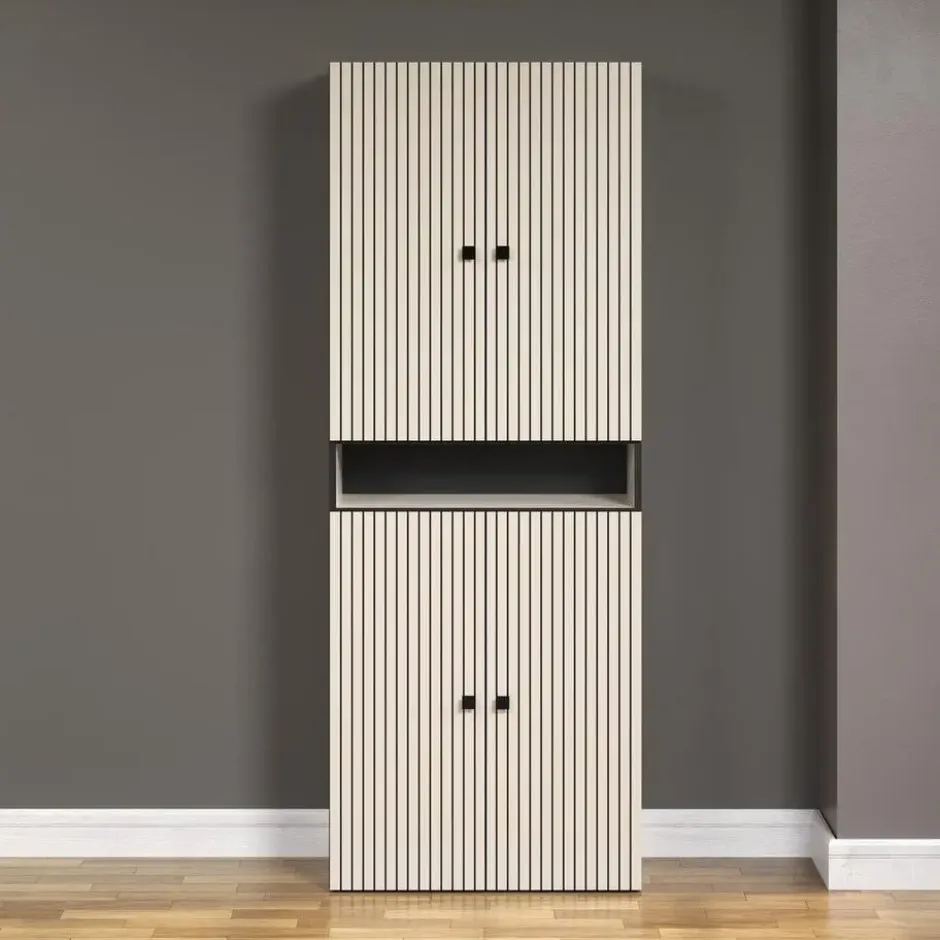 CALICOSY - Dubbele badkamerkolom PUREBLISS - 31x70x186 cm