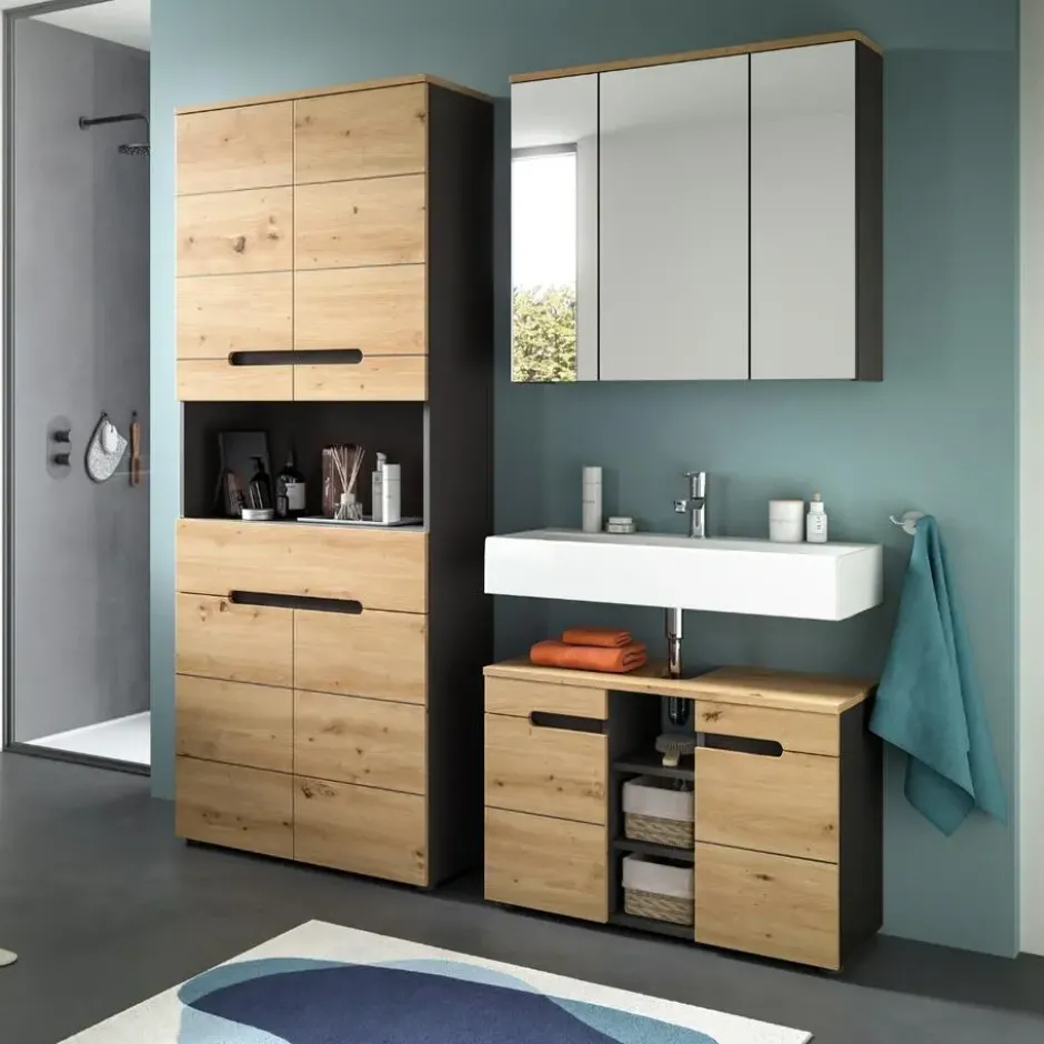 Calicosy - Dubbele ENO - Licht hout 76x34x193 cm