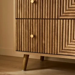 CALICOSY - EDEN Kasten - Bruin - 40x80x75 cm